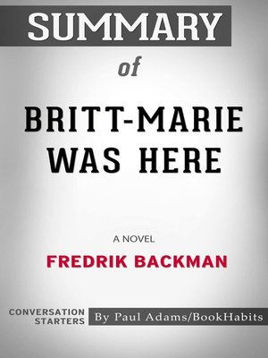 cover image of Summary of Britt-Marie Was Here
